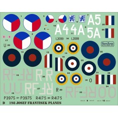 1/72 Josef Frantisek Planes Decal
