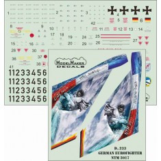 1/72 German Eurofighter Nato Tiger Meet 2017 Decals