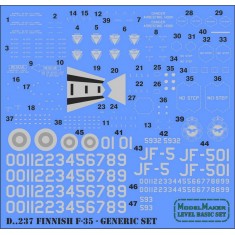 1/72 Finnish F-35A Decal Generic set