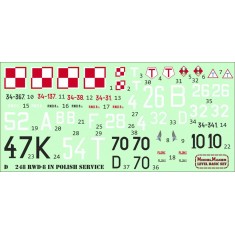 1/72 RWD-8 PWS in Polish Service Decals