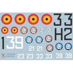 1/32 Belgian Hawker Hurricane Mk.I Decals (Belgian Hurricanes)
