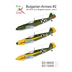 1/48 Bulgarian Arrows #2 - Bf 109 E-3a in Bulgarian service - part 2 (decal)