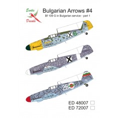 1/48 Bulgarian Arrows #4 - Bf 109 G in Bulgarian service - part 1 (decal)