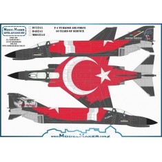 1/32 F-4 Turkish Air Force 50 years of service Masks and Decals Sets