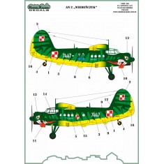 1/72 An-2 Wiedenczyk (mask and decal)