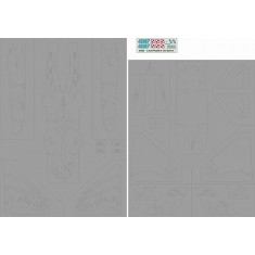 1/72 Polish F-16C - Raven - Refresched Masks and Decals Set