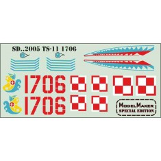 1/32 TS-11 Iskra Decal - 1706