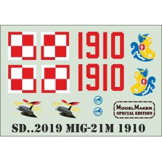 1/32 MiG-21M Decal - 1910