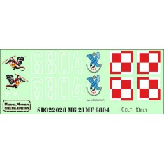 1/32 MiG-21MF Decal - ''6804''