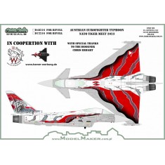 1/32 Austrian Eurofighter Typhoon NATO Tiger Meet 2023 Decal