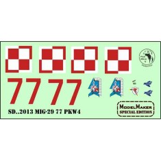 1/48 MiG-29-29 Decal - 77 PKW4