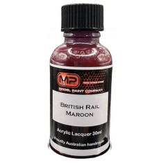 Acrylic Lacquer Paint - British Rail Maroon (30ml)