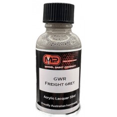 Acrylic Lacquer Paint - GWR Freight Grey (30ml)
