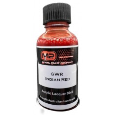 Acrylic Lacquer Paint - GWR Indian Red (30ml)