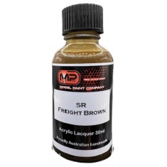 Acrylic Lacquer Paint - SR Freight Brown (30ml)
