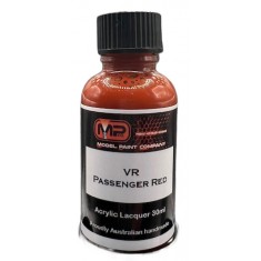 Acrylic Lacquer Paint - VR Passenger Red (30ml)