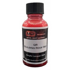 Acrylic Lacquer Paint - QR Building Roof Red (30ml)