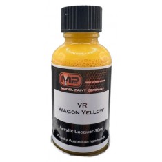 Acrylic Lacquer Paint - VR Wagon Yellow (30ml)