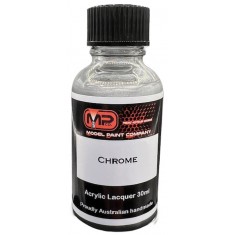 Acrylic Lacquer Paint - Shadow Chrome (30ml)