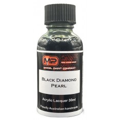 Acrylic Lacquer Paint - Black Diamond Pearl (30ml)
