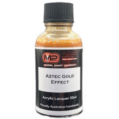 Acrylic Lacquer Paint - Aztec Gold Effect (30ml)