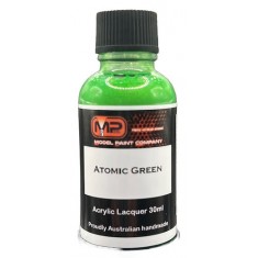 Acrylic Lacquer Paint - Atomic Green (30ml)