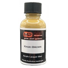 Acrylic Lacquer Paint - Khaki Brown (30ml)