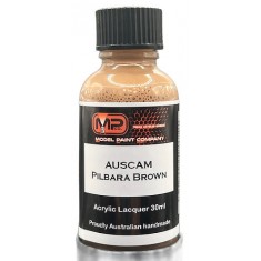 Acrylic Lacquer Paint - AUSCAM Pilbara Brown (30ml)