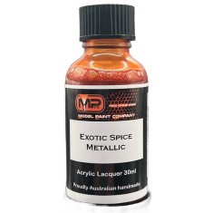 Acrylic Lacquer Paint - Exotic Spice Metallic (30ml)