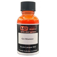 Acrylic Lacquer Paint - Go Mango (30ml)