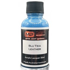 Acrylic Lacquer Paint - Blu Teia Leather (30ml)