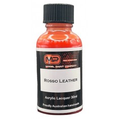 Acrylic Lacquer Paint - Rosso Leather (30ml)