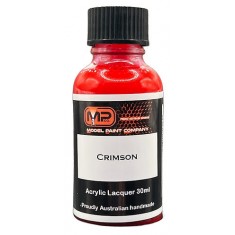 Acrylic Lacquer Paint - Crimson (30ml)