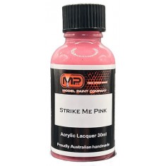 Acrylic Lacquer Paint - Strike Me Pink (30ml)