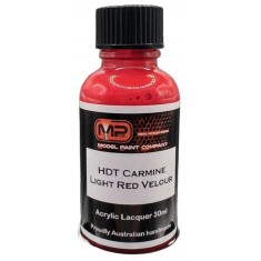 Acrylic Lacquer Paint - HDT Carmine Light Red Velour (30ml)