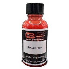 Acrylic Lacquer Paint - Rally Red (30ml)