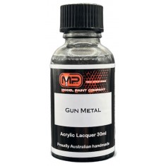 Acrylic Lacquer Paint - Gun Metal (30ml)