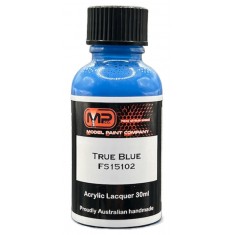 Acrylic Lacquer Paint - True Blue FS15102 Flat (30ml)