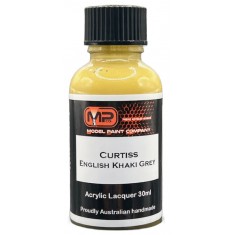 Acrylic Lacquer Paint - Curtiss English Khaki Grey (30ml)