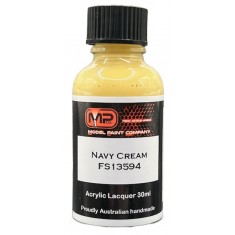 Acrylic Lacquer Paint - Navy Cream FS13594 (30ml)