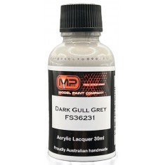 Acrylic Lacquer Paint - Dark Gull Grey FS36231 Flat (30ml)