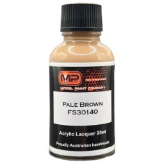 Acrylic Lacquer Paint - WWII Italian Pale Brown Colour FS30140 Flat (30ml)