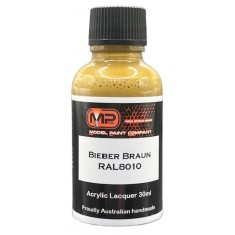 Acrylic Lacquer - Bieber Braun RAL8010 (30ml)