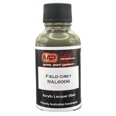 Acrylic Lacquer - Field Grey RAL6006 Flat (30ml)