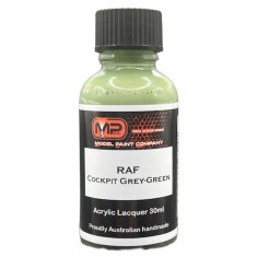 Acrylic Lacquer - RAF Cockpit Grey-Green (30ml)