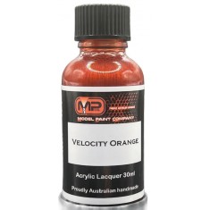 Acrylic Lacquer - Velocity Orange (30ml)