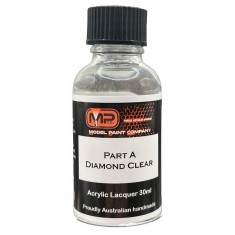 Acrylic Lacquer - 2K PART A - Diamond Clear (30ml)