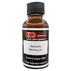 Acrylic Lacquer - Brown Metallic (30ml)