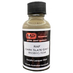 Acrylic Lacquer - RAF Dark Slate Grey (30ml)