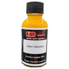 Acrylic Lacquer - Indy Orange (30ml)